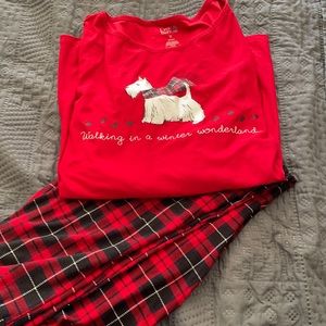Winter themed pajama set